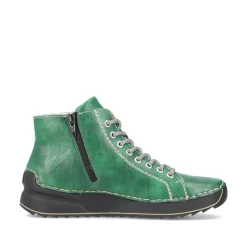 Rieker Schnürstiefelette grün S24 71510-52