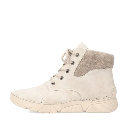 Rieker Schnüstiefel beige TEX Membran S24 45900-60
