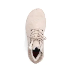 Rieker Schnüstiefel beige TEX Membran S24 45900-60