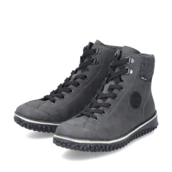 Rieker Schnüstiefelette grau TEX Menbran S24 Z4251-45