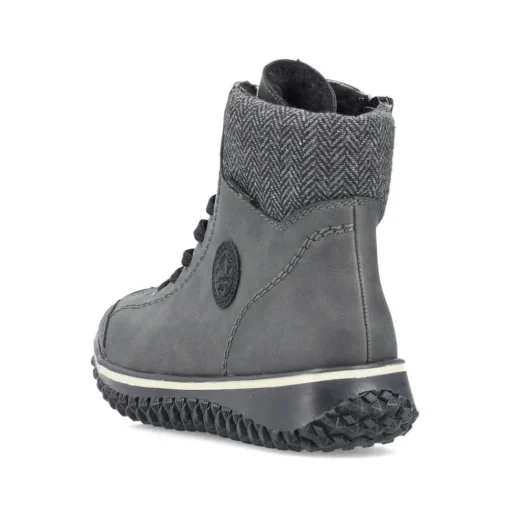 Rieker Schnüstiefelette grau TEX Menbran S24 Z4251-45