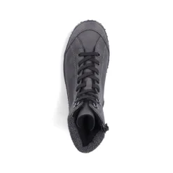 Rieker Schnüstiefelette grau TEX Menbran S24 Z4251-45