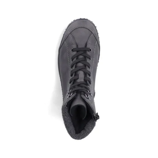 Rieker Schnüstiefelette grau TEX Menbran S24 Z4251-45
