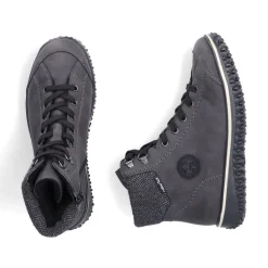 Rieker Schnüstiefelette grau TEX Menbran S24 Z4251-45