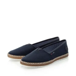 Rieker Slipper Antistress Gummizug blau M2278-14