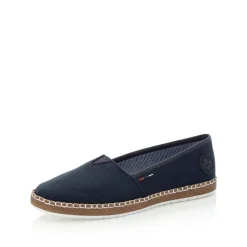Rieker Slipper Antistress Gummizug blau M2278-14