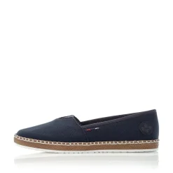 Rieker Slipper Antistress Gummizug blau M2278-14