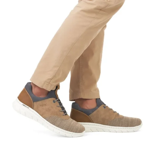 Rieker Slipper beige-braun S14 13150-64