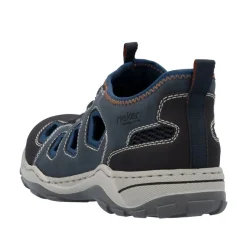 Rieker Slipper blau S15 08078-14
