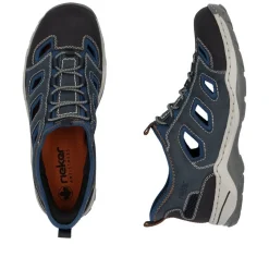 Rieker Slipper blau S15 08078-14