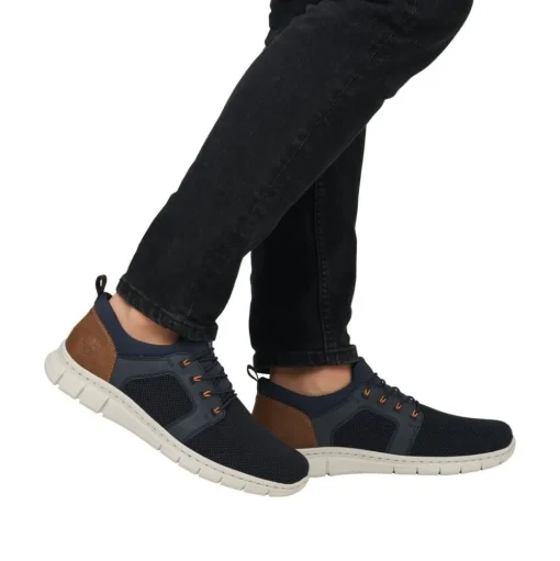 Rieker Slipper blau S15 B7796-14