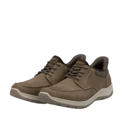 Rieker Slipper braun Leder S15 03656-24