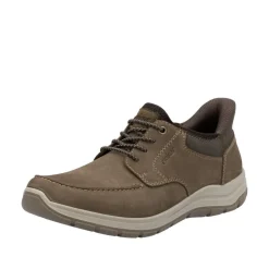 Rieker Slipper braun Leder S15 03656-24