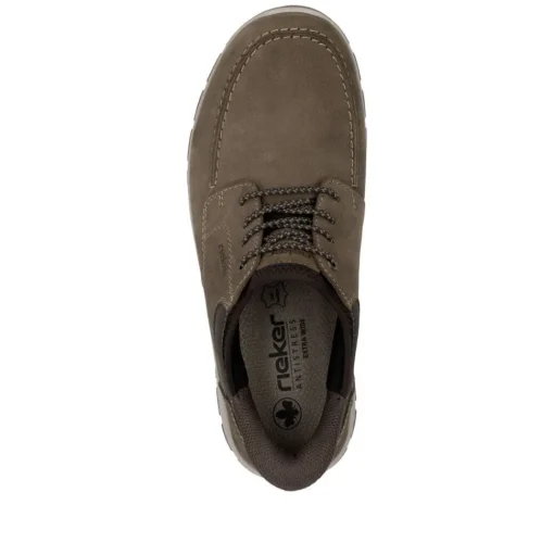 Rieker Slipper braun Leder S15 03656-24