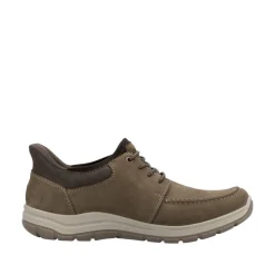 Rieker Slipper braun Leder S15 03656-24