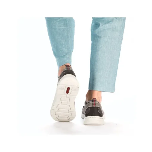 Rieker Slipper grau S14 B7762-45