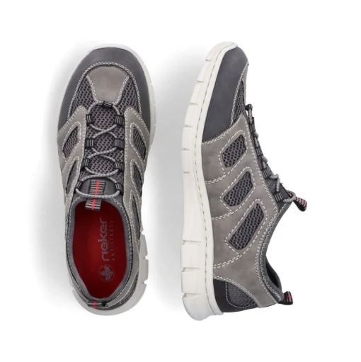 Rieker Slipper grau S14 B7762-45