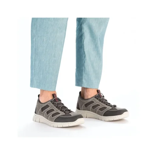 Rieker Slipper grau S14 B7762-45