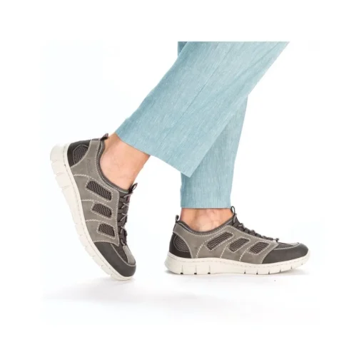 Rieker Slipper grau S14 B7762-45