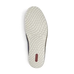 Rieker Slipper Gummizug blau B5265-14