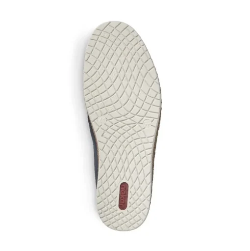 Rieker Slipper Gummizug blau B5265-14