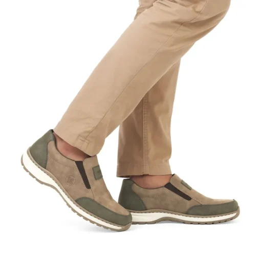 Rieker Slipper H-Weite Extraweit beige S14 03354-64