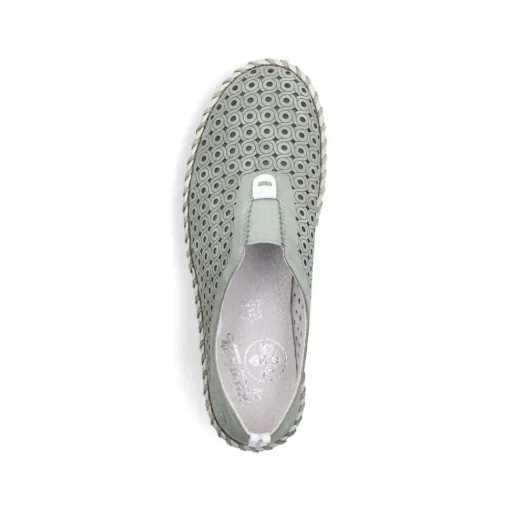 Rieker Slipper khaki S14 N1963-52