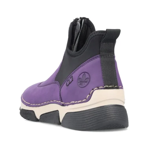 Rieker Slipper lila S24 45953-30