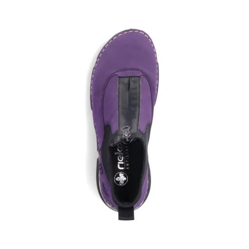 Rieker Slipper lila S24 45953-30