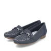 Rieker Slipper Loafer blau S14 40065-15