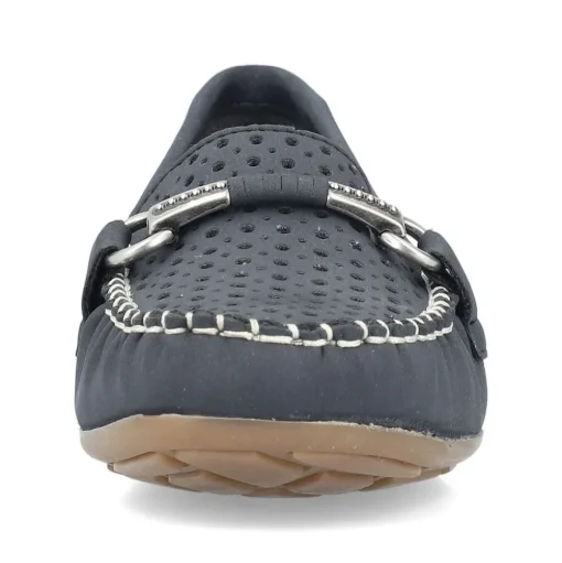 Rieker Slipper Loafer blau S14 40065-15