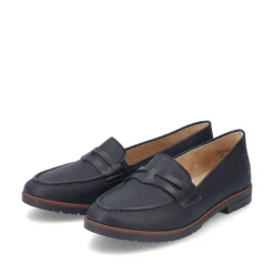 Rieker Slipper Loafer schwarz S14 45300-00
