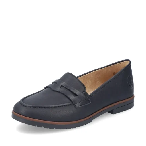 Rieker Slipper Loafer schwarz S14 45300-00