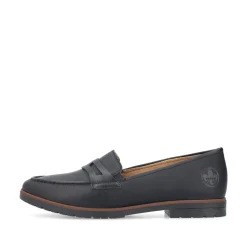 Rieker Slipper Loafer schwarz S14 45300-00