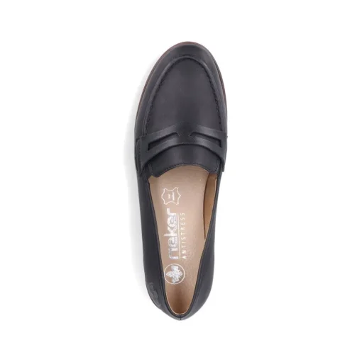 Rieker Slipper Loafer schwarz S14 45300-00