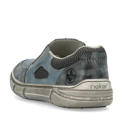 Rieker Slipper schieferblau H - Weite Extraweit S14 04051-12