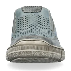 Rieker Slipper schieferblau H - Weite Extraweit S14 04051-12