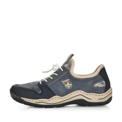 Rieker Slipper Sneaker blau S14 L0538-14