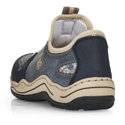 Rieker Slipper Sneaker blau S14 L0538-14
