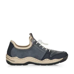 Rieker Slipper Sneaker blau S14 L0538-14