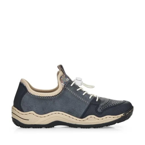 Rieker Slipper Sneaker blau S14 L0538-14
