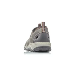 Rieker Slipper Sneaker Gummizug Trekking Antistress grau 08065-02