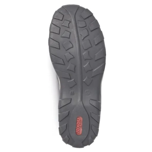 Rieker Slipper Sneaker Gummizug Trekking Antistress grau 08065-02