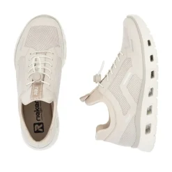 Rieker Slipper Sneaker  weiß S24 M6064-60