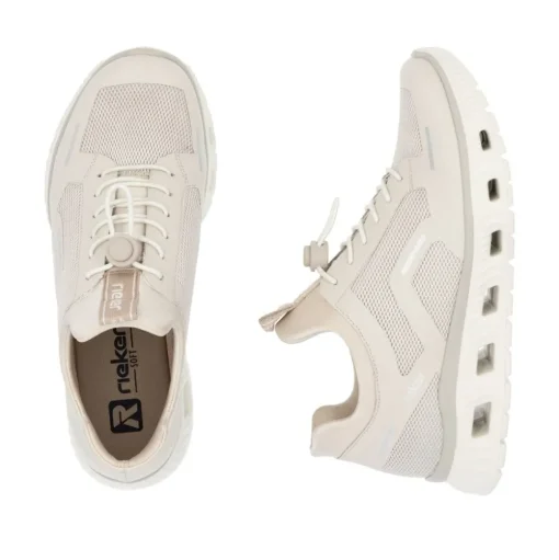 Rieker Slipper Sneaker  weiß S24 M6064-60