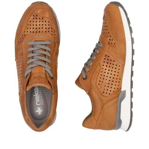 Rieker Sneaker braun Leder  S15U0312-24
