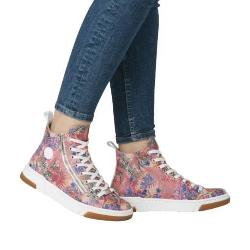 Rieker Sneaker high bunt S15 N3945-91