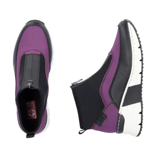 Rieker Sneaker high lila S24 N6352-30