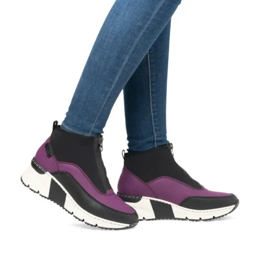 Rieker Sneaker high lila S24 N6352-30