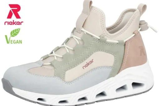 Rieker Sneaker high Slipper beige S15 N5254-90